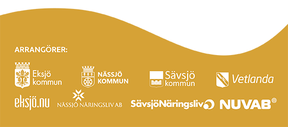 Loggor arrangörer - Eksjö kommun, Nässjö kommun, Sävsjö kommun, Vetlanda kommun, eksjö.nu, Nässjö näringsliv, Sävsjö näringsliv, Nuvab